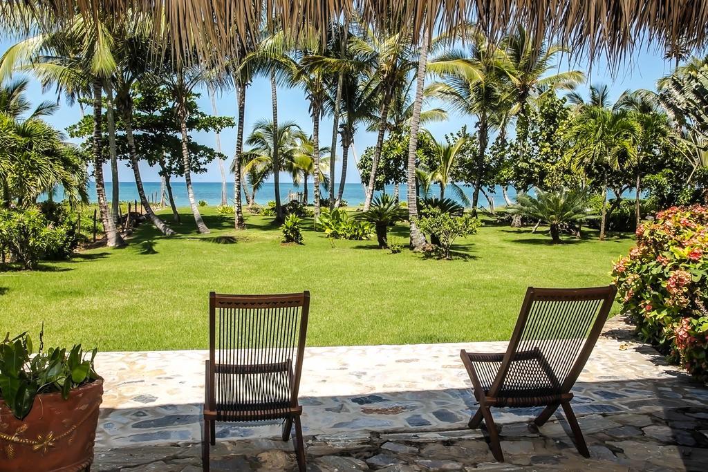 Jasmine La Playita - Ocean Front Lägenhet Las Galeras Exteriör bild